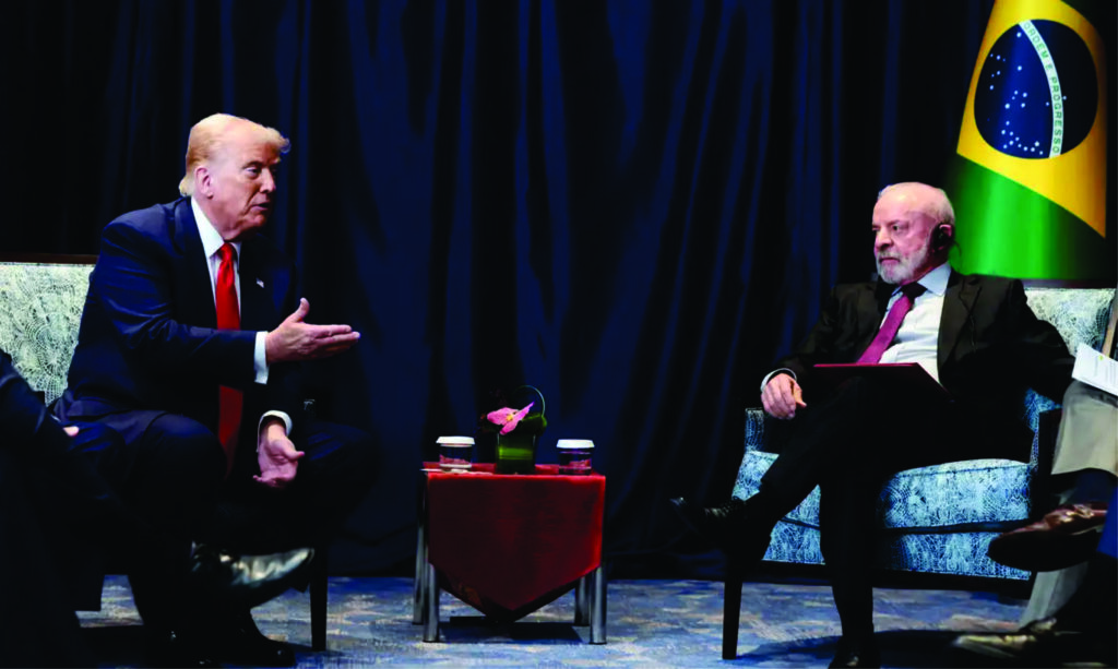 Trump parabeniza Lula e diz que negociações com Brasil prosseguem