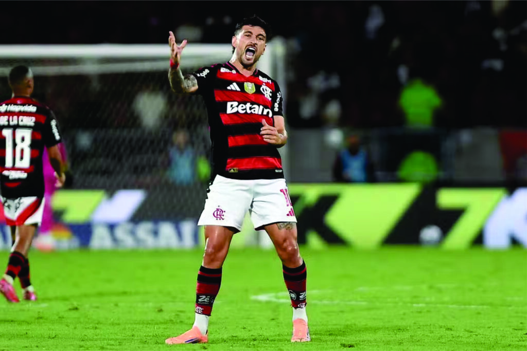 Flamengo se impõe, cochila no fim, mas vence o Santos por 3×2
